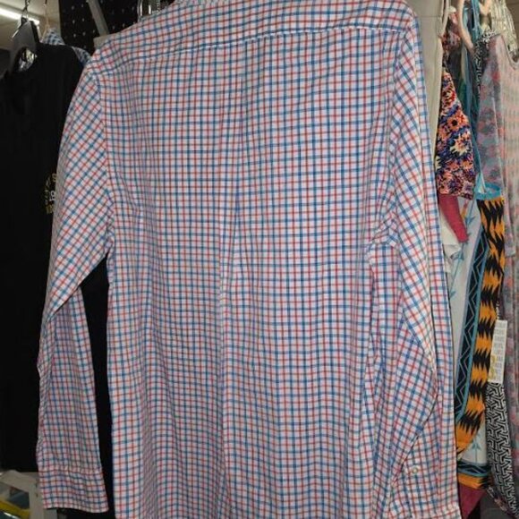NWT MEN'S VINEYARD VINES SLIM FIT WHALE SHIRT SANDY CAY CHECK SIZE MEDIUM - Picture 4 of 4